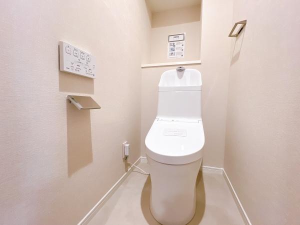 春日原ガーデンハウス1番館 トイレ 温水洗浄便座付き♪ 春日原ガーデンハウス1番館 トイレ 温水洗浄便座付き♪