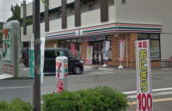 徳川借家 セブンイレブン大野城筒井2丁目店(コンビニ)/502m 徳川借家 セブンイレブン大野城筒井2丁目店(コンビニ)/502m